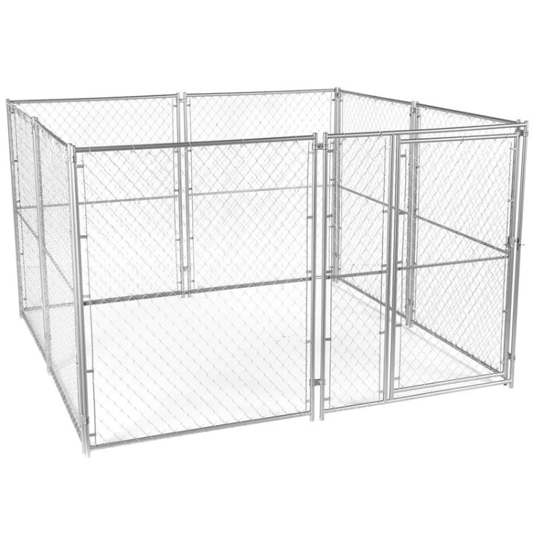 Lucky Dog Modular Chain Link Pet Kennel