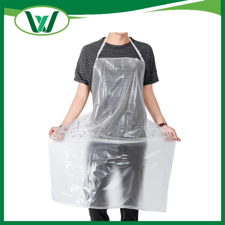 Waterproof Plastic Apron Transparent PVC, Keeps You Clean and Dry When Dishes Washing Kitchen Cooking Lab Work Butcher Dog Grooming Cleaning